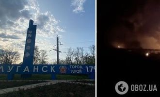 В оккупированном Луганске раздались взрывы: сообщают о прилете ракет ATACMS. Видео