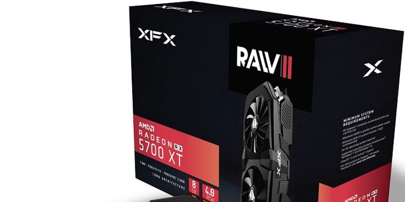 XFX предлагает видеокарту Radeon RX 5700 XT RAW II