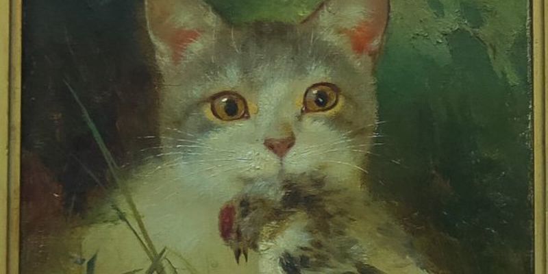 Художник все життя малював котів