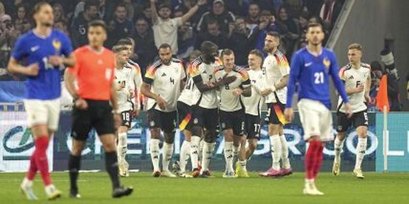 Сборная Германии с голом на 7-й секунде обыграла Францию в товарищеском матче