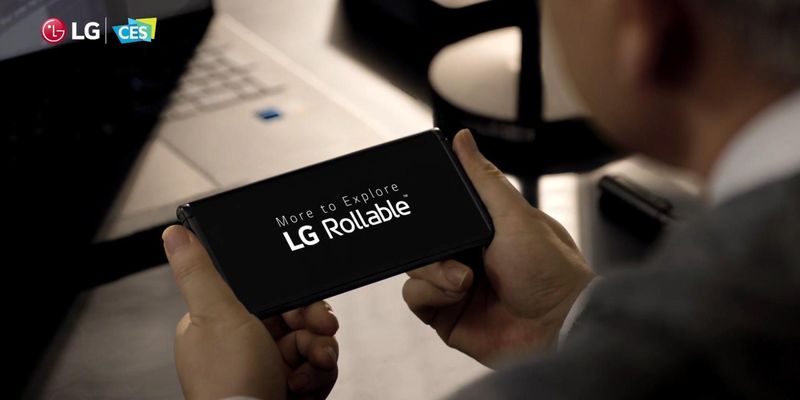 Невипущений смартфон-рулон LG раптово отримав сертифікацію NFC