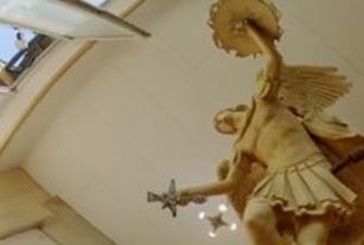 Кличко показал, как создают скульптуру для фонтана на Владимирской горке: видео