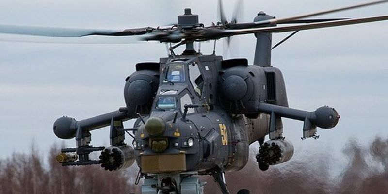 В России разбился боевой вертолет полка, который атаковал украинские корабли в Керченском проливе