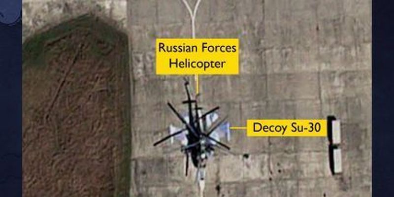 Рисуют самолеты на авиабазах: в разведке Британии рассказали, как РФ пытается защититься от украинских дронов