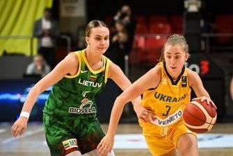 Женская сборная Украины по баскетболу впервые проиграла в отборе на Евробаскет-2023