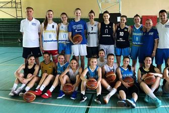 Баскетбол: стал известен состав женской сборной Украины U-18 на спарринги в Беларуси