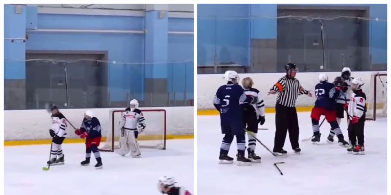 В РФ 12-летний хоккеист разбил клюшку о голову соперника