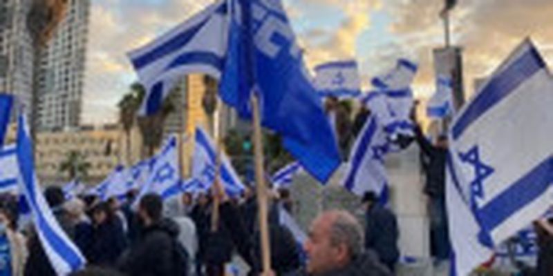 У Тель-Авіві на підтримку судової реформи на вулиці вийшло 100 000 ізраїльтян