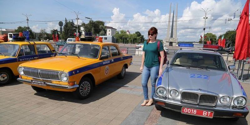 В МВД Беларуси похвастались роскошным авто