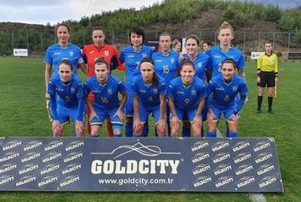 Женская сборная Украины по футболу победила Индию