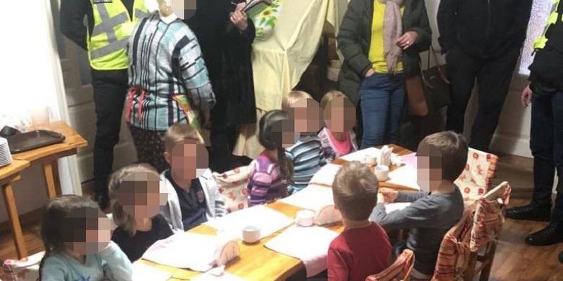 В Киеве полиция накрыла "подпольный" детский сад: опубликованы фото