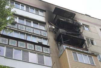 В Одессе горела многоэтажка