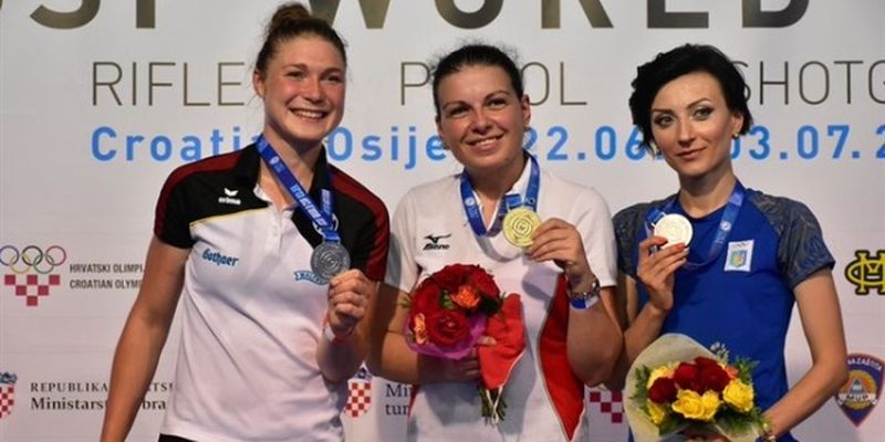 Юлия Коростылева выиграла «бронзу» на этапе Кубка мира по пулевой стрельбе