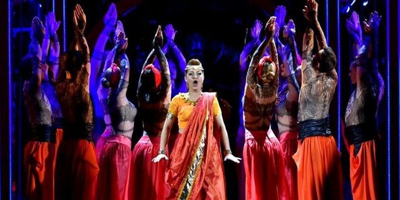 17 и 18 января на главной сцене Национальной оперетты состоится современная интерпретация "Баядеры"